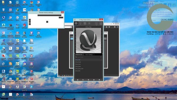 Các lỗi thường gặp trong Sketch Up và VRay