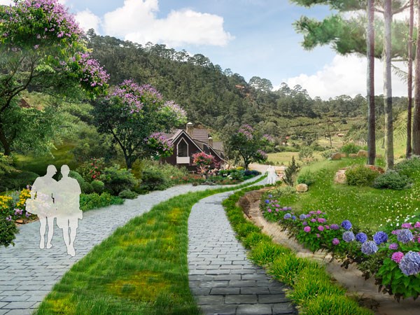 Quy hoạch cảnh quan Lát valley retreat - Đà Lạt