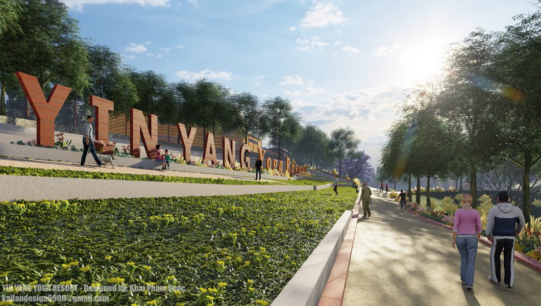 Yin Yang Yoga Resort - Render 1
