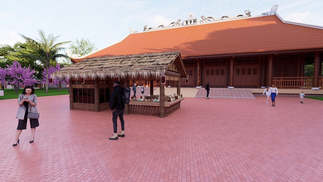 không gian tổ chức hoạt động lễ hội