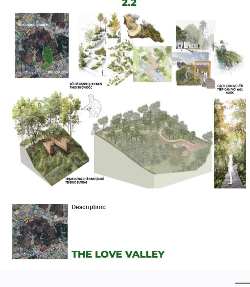Moodboard cảnh qaun cho vùng núi như Đà Lạt
