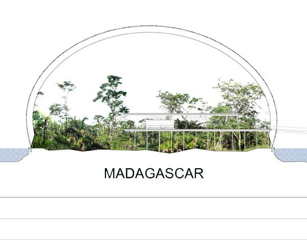 Mô phỏng Madagascar ở Nga.  Hình ảnh ban đầu từ TNplus.  Được sửa đổi bởi SDR cho phù hợp với xuất bản.