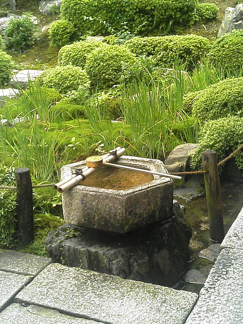 Tsukubai tại chùa Tofuku-ji Kyoto
