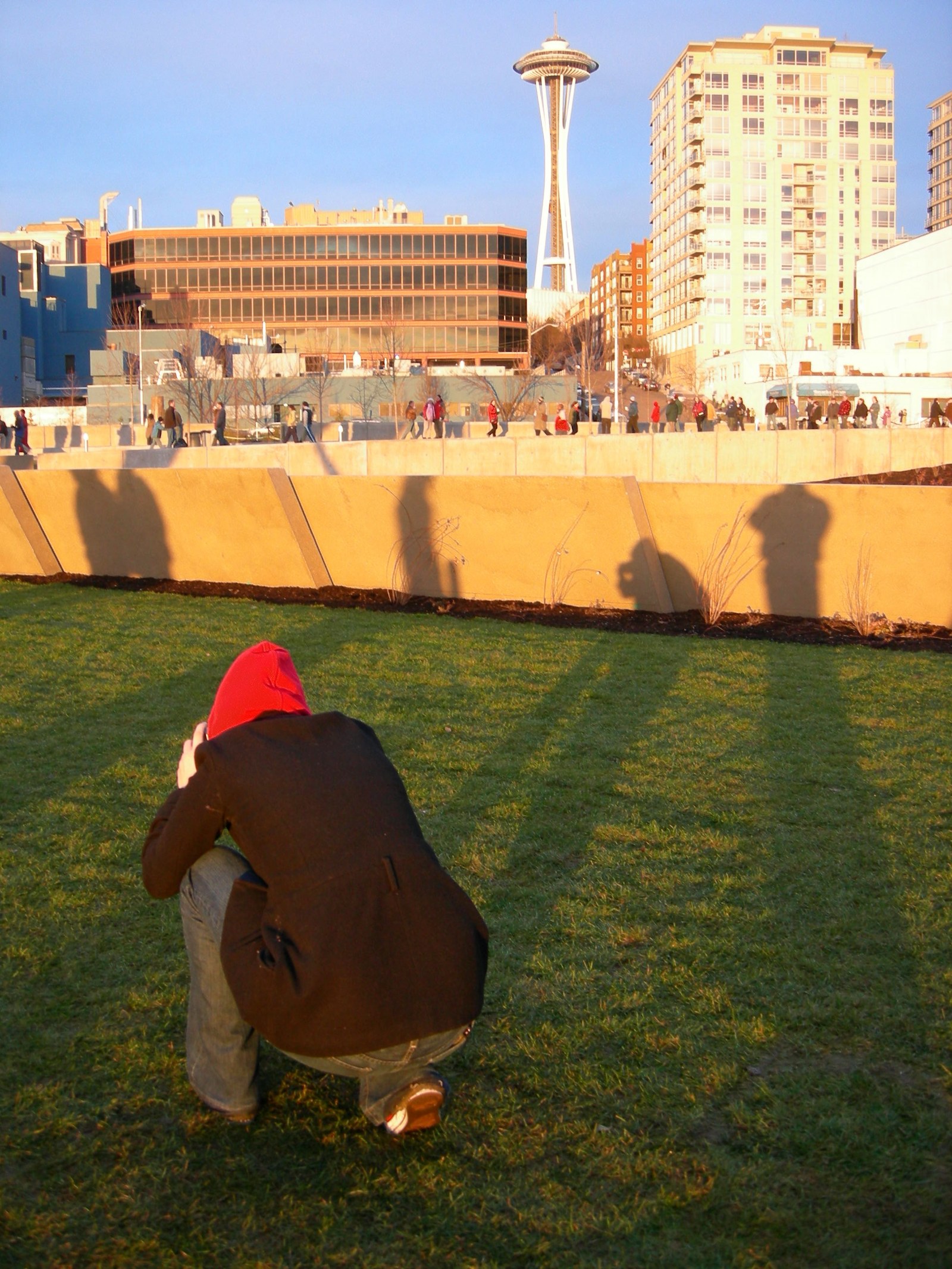 Olympic Sculpture Park — Góc công viên nhìn ra vịnh