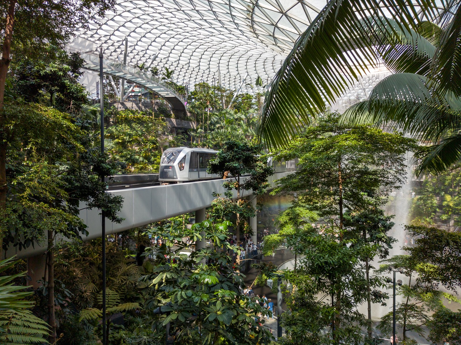 Jewel Changi — Tòa nhà Jewel nhìn từ ngoài