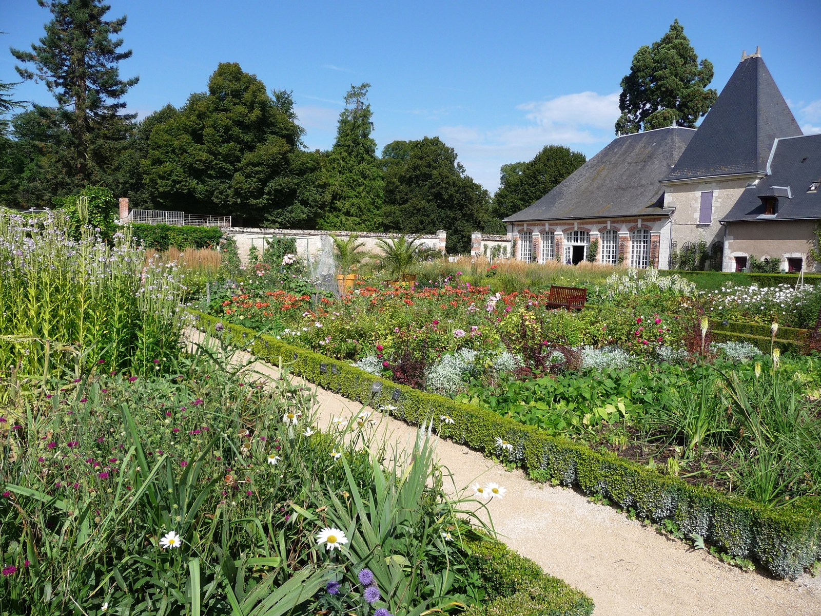 Ảnh minh hoạ — Vườn potager lâu đài Cheverny