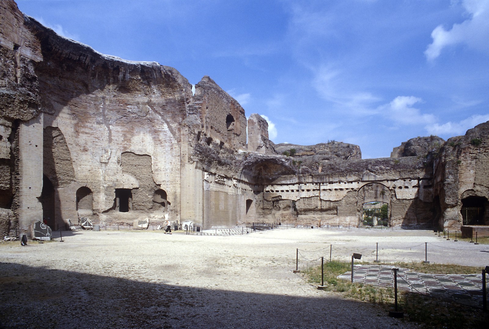 Ảnh minh hoạ — Phế tích Nhà tắm Caracalla (Baths of Caracalla) ở